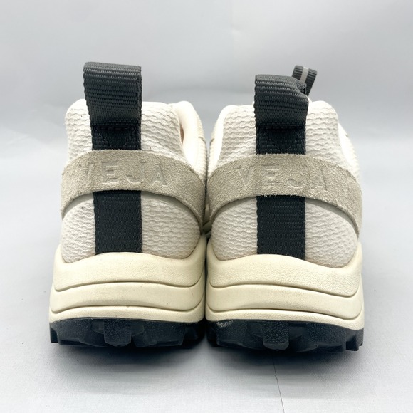 Veja Womens 8 Venturi Alveomesh Sneakers White Black Shoes Chunky Platform - Picture 5 of 12